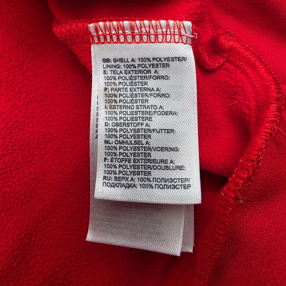 The North Face Men's XL Hoodie Red Pullover‎ Sweatshirt Logo A6S8 Fall 2014